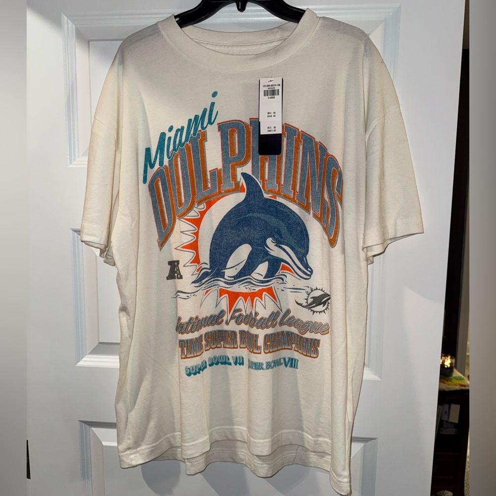 Abercrombie Miami Dolphins Graphic Tee